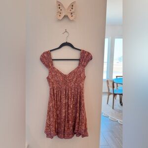 Free People Dainty Floral Flutter Dress - Tabitha mini dress